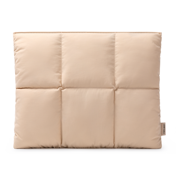 Comfyable Puffy Laptop Sleeve 13 Inch 14 Inch, Quilted Puffer Pillow Case with Strap Compatible for MacBook Air 13 M3 2024”, Mac Puffy Laptop Sleeve 13 Inch 14 Inch, Puffer Laptop Carrying Case