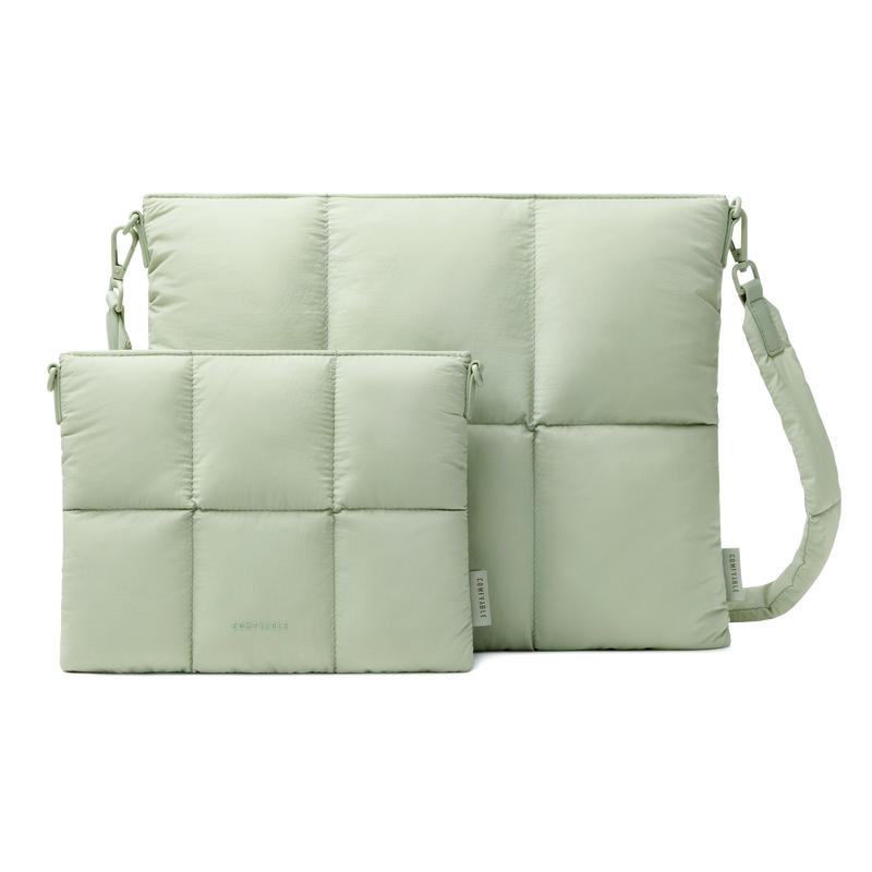 Comfyable Puffy Laptop Sleeve 13 Inch 14 Inch Quilted Puffer Pillow C