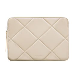 Slim Cute Quilted Faux Leather Laptop SLEEVE Carrying for – Comfyable