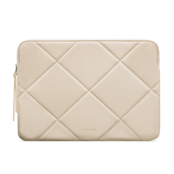 Slim Cute Quilted Faux Leather Laptop SLEEVE Carrying Case for Women, –  Comfyable