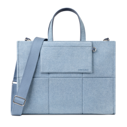 Laptop Tote Bag for Women, Denim Purse with Large Capacity, Both Brief – Comfyable