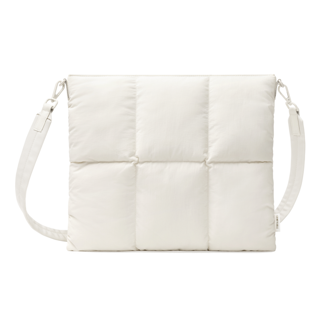 Puffy Tablet Shoulder Bag for iPad Pro 12.9 Inch Quilted Puffer