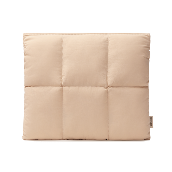 Puffy Tablet Sleeve Bag for iPad Pro 12.9 Inch, Quilted Puffer Puff Tablet Carrying Case for Women, Pillow Case for iPad Pro M2 M1 2022-2018 with Magic Keyboard