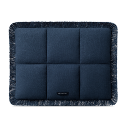 Puffy Laptop Sleeve 16 15 14 13 Inch for Women, Fit for MacBook Air & MacBook Pro M4 M3 2025, Quilted Linen Soft Puffer Case with Fringe for Computer