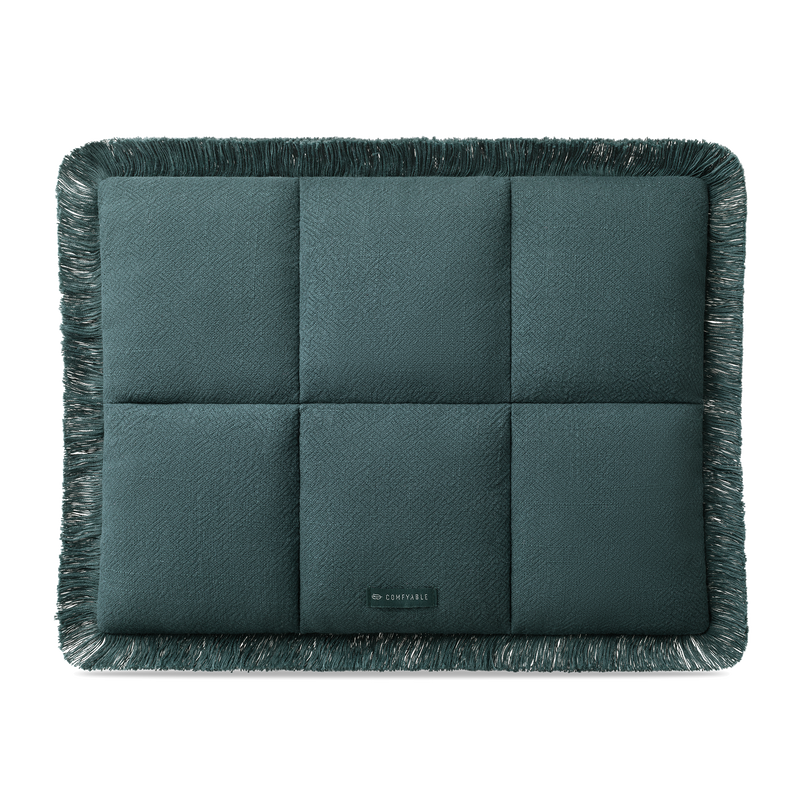 Puffy Laptop Sleeve 16 15 14 13 Inch for Women, Fit for MacBook Air & MacBook Pro M4 M3 2025, Quilted Linen Soft Puffer Case with Fringe for Computer