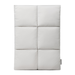 Puffy Laptop Sleeve 13 Inch 14 Inch, Quilted Puffer Laptop Carrying Pillow Case for MacBook Air M4 M3 M2 M1, MacBook Pro 13 Inch 14 Inch M4 M3 M2 M1, light gray