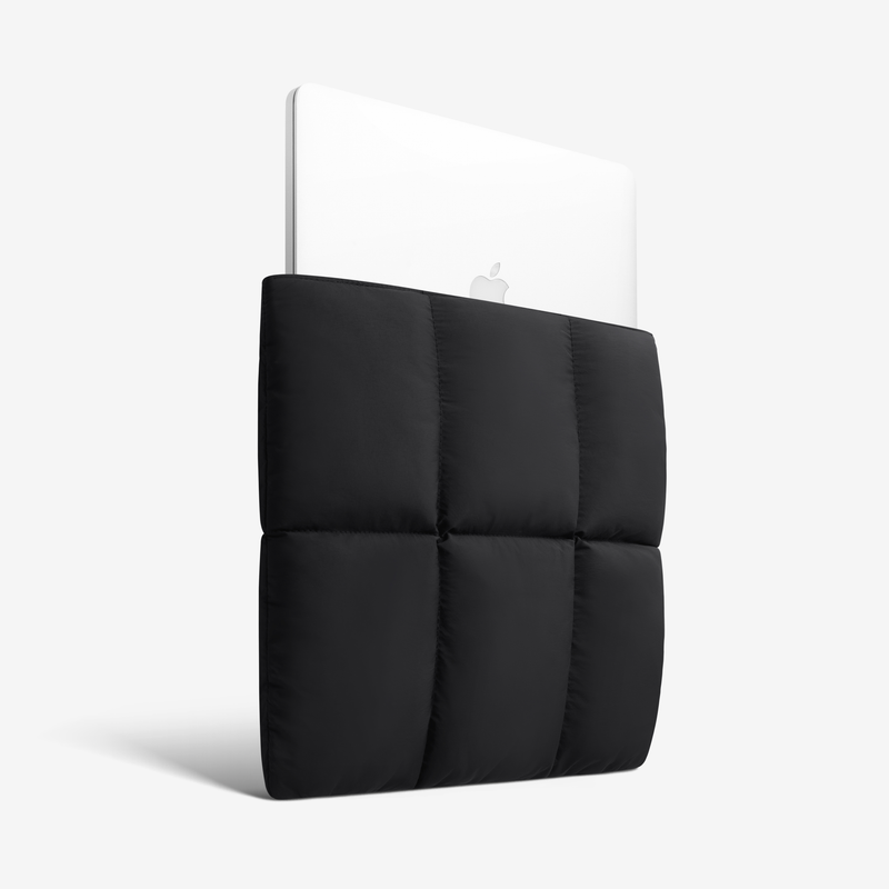 Puffy Laptop Sleeve 13 Inch 14 Inch 15 Inch 16 Inch, Quilted Puffer Laptop Carrying Pillow Case for MacBook Air M3 M2 M1, MacBook Pro 13 Inch 14 Inch 16 Inch