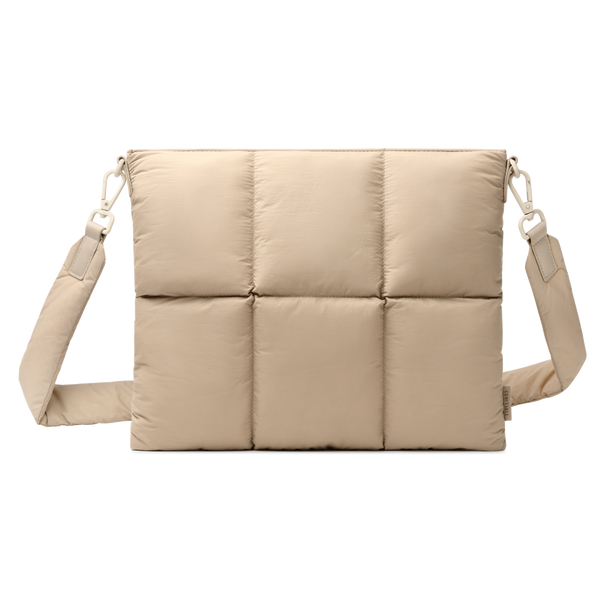 Puffy Tablet Sleeve Bag Compatiblewitj 11 Inch iPad Air M3 2025, iPad Air M4 2024, Quilted Cute Carrying Tablet Pouch with Shoulder Strap
