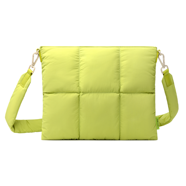 Puffy Tablet Sleeve Bag Compatiblewitj 11 Inch iPad Air M3 2025, iPad Air M4 2024, Quilted Cute Carrying Tablet Pouch with Shoulder Strap