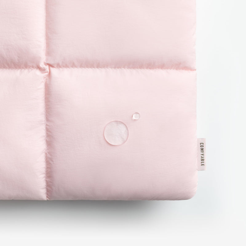 Puffy Laptop Sleeve 13 14 Inch, Quilted Puffer Laptop Carrying Case with Handle, Pillow Case Compatible for MacBook Air M4 2025, MacBook Pro M4 Pro/Max, Light Pink