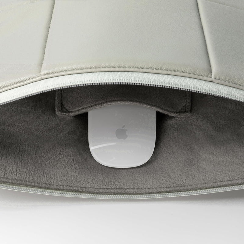Comfyable Slim Laptop Sleeve 13 Inch 14 Inch Compatible for MacBook Air 13, MacBook Pro 13-14 Inch M5 M4 M3, Quilted Faux Leather Laptop Carrying Comfyable Slim Laptop Sleeve 13 Inch 14 Inch Compatible for MacBook Air 13, MacBook Pro 13-14 Inch M5 M4 M3, Quilted Faux Leather Laptop Carrying