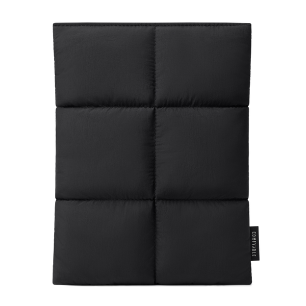 Puffy Tablet Sleeve 7-8 Inch Compatible for iPad mini 7 2024 A17 Pro, Mini 6 2021 A15, Quilted Puffer Tablet Carrying Case for Women Men, Black