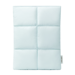 Puffy Tablet Sleeve 7-8 Inch Compatible for iPad mini 7 2024 A17 Pro, Mini 6 2021 A15, Quilted Puffer Tablet Carrying Case for Women Men, ice blue
