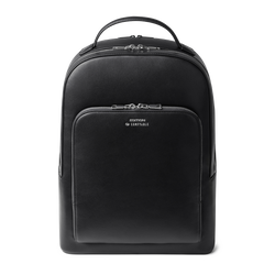 black vegan leather multi-compartment backpack Comfyable x Edition Premium Vegan Leather Backpack for 13" 14" 15" 16"