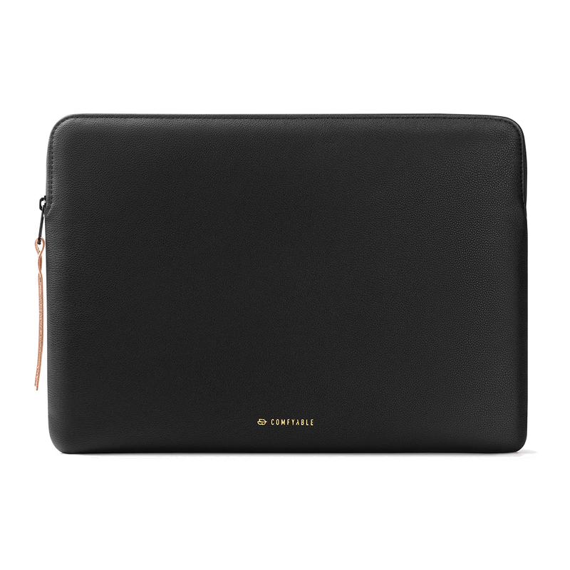 Comfyable Slim Protective Laptop Sleeve 13-13.3 inch Compatible with 13 inch MacBook Pro & MacBook Air PU Leather Bag Waterproof Cover Notebook