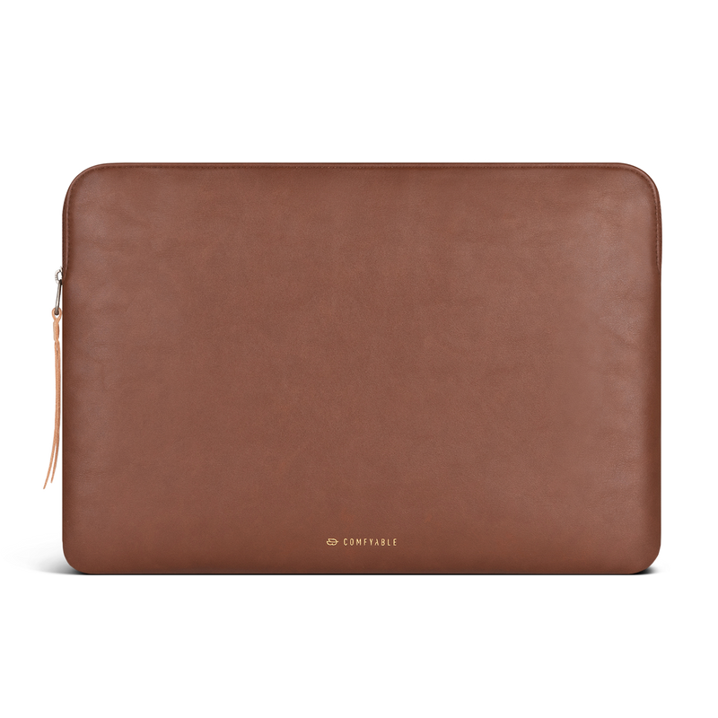  Comfyable Leather Laptop Sleeve Compatible with 16 Inch MacBook  Pro & 15 Inch MacBook Air (Loose Fit) M2 2023, Brown : Electronics