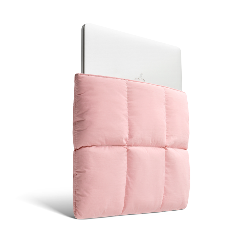 Puffy Laptop Sleeve 13 Inch 14 Inch 15 Inch 16 Inch, Quilted Puffer Laptop Carrying Pillow Case for MacBook Air M4 M3 M2 M1, MacBook Pro 13 Inch 14 Inch 16 Inch