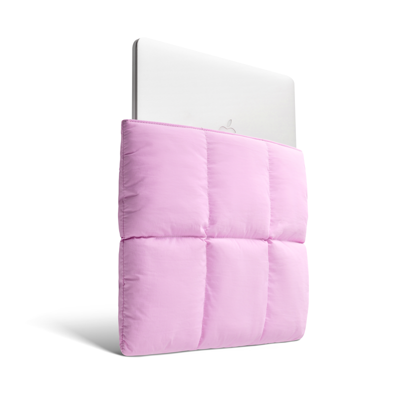 Puffy Laptop Sleeve 13 Inch 14 Inch 15 Inch 16 Inch, Quilted Puffer Laptop Carrying Pillow Case for MacBook Air M4 M3 M2 M1, MacBook Pro 13 Inch 14 Inch 16 Inch