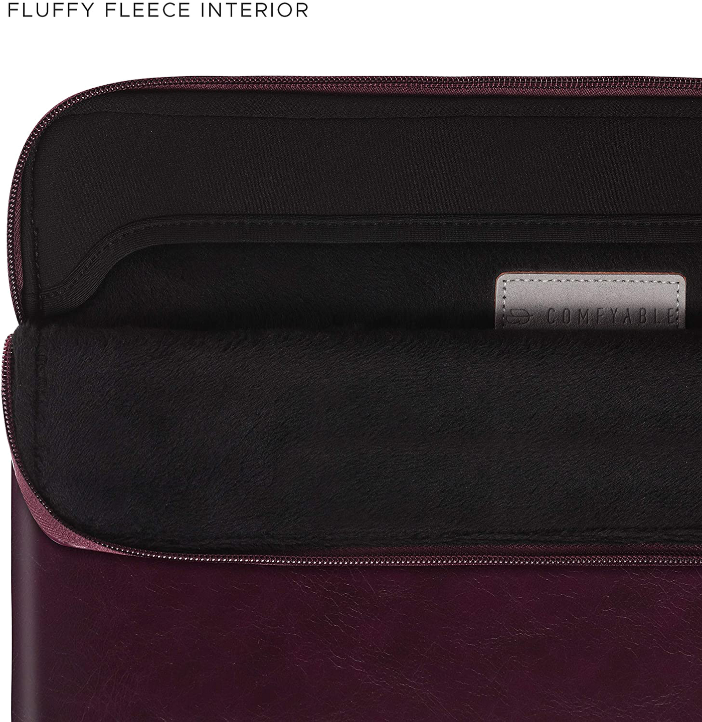 Comfyable Laptophoes nauwkeurig compatibel met 15 inch MacBook Air M2 2023 A2941, kunstleren beschermhoes, zilver Comfyable Laptophoes nauwkeurig compatibel met 15 inch MacBook Air M2 2023 A2941, kunstleren beschermhoes, zilver