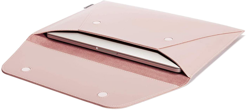 Laptop Envelope Sleeve 13 inch Compatible for MacBook Air M2 M1 & 13-14inch MacBook Pro M2 M1 - Pink