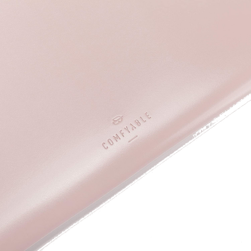 Comfyable TABLET SLEEVE FOR IPAD PRO 9.7-11INCH & 12.9 INCH & SMART/MAGIC KEYBOARD W/ PENCIL HOLDER, PVC Leather Envelope Tablet Case for iPad, Pink