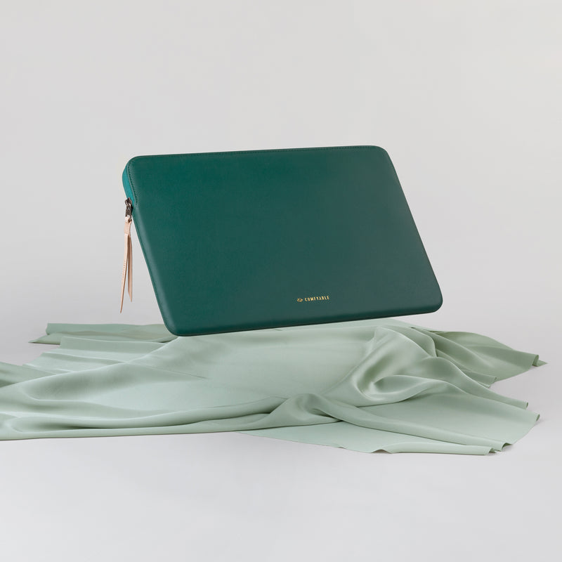 Green laptop sleeve Clearance