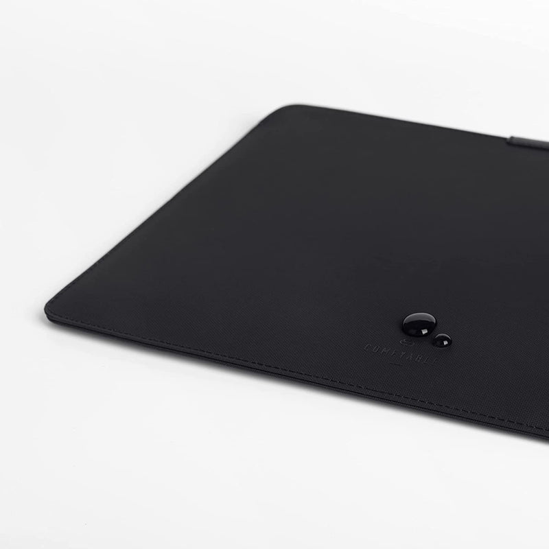 Slim Protective Laptop Sleeve Exclusively Fit for MacBook Air M1 & MacBook Pro 13 In M1 & M2, Magnetic Closure, Coated Canvas Semi-Rigid Mac Case